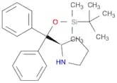 Pyrrolidine, 2-[[[(1,1-dimethylethyl)dimethylsilyl]oxy]diphenylmethyl]-, (2R)-