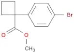 Cyclobutanecarboxylic acid, 1-(4-bromophenyl)-, methyl ester