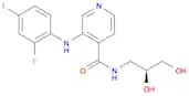 4-Pyridinecarboxamide, N-[(2S)-2,3-dihydroxypropyl]-3-[(2-fluoro-4-iodophenyl)amino]-