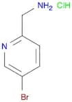2-Pyridinemethanamine, 5-bromo-, hydrochloride (1:1)