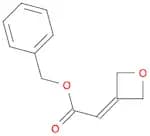 Acetic acid, 2-(3-oxetanylidene)-, phenylmethyl ester