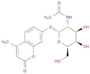 2H-1-Benzopyran-2-one, 7-[[2-(acetylamino)-2-deoxy-α-D-galactopyranosyl]oxy]-4-methyl-
