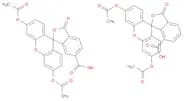 Spiro[isobenzofuran-1(3H),9'-[9H]xanthene]-ar-carboxylic acid, 3',6'-bis(acetyloxy)-3-oxo-