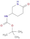 Carbamic acid, N-(6-oxo-3-piperidinyl)-, 1,1-dimethylethyl ester