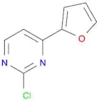 Pyrimidine, 2-chloro-4-(2-furanyl)-