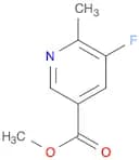3-Pyridinecarboxylic acid, 5-fluoro-6-methyl-, methyl ester
