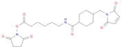 Hexanoic acid, 6-[[[4-[(2,5-dihydro-2,5-dioxo-1H-pyrrol-1-yl)methyl]cyclohexyl]carbonyl]amino]-, 2…