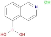 Boronic acid, B-5-isoquinolinyl-, hydrochloride (1:1)