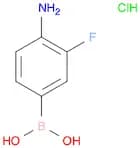 Boronic acid, B-(4-amino-3-fluorophenyl)-, hydrochloride (1:1)