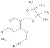 Acetonitrile, 2-[5-methoxy-2-(4,4,5,5-tetramethyl-1,3,2-dioxaborolan-2-yl)phenoxy]-