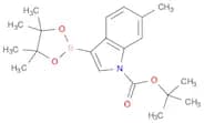 1H-Indole-1-carboxylic acid, 6-methyl-3-(4,4,5,5-tetramethyl-1,3,2-dioxaborolan-2-yl)-, 1,1-dimeth…
