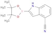 1H-Indole-4-carbonitrile, 2-(4,4,5,5-tetramethyl-1,3,2-dioxaborolan-2-yl)-