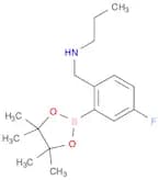 Benzenemethanamine, 4-fluoro-N-propyl-2-(4,4,5,5-tetramethyl-1,3,2-dioxaborolan-2-yl)-
