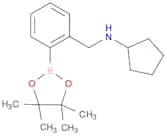 Benzenemethanamine, N-cyclopentyl-2-(4,4,5,5-tetramethyl-1,3,2-dioxaborolan-2-yl)-