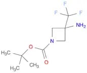 1-Azetidinecarboxylic acid, 3-amino-3-(trifluoromethyl)-, 1,1-dimethylethyl ester