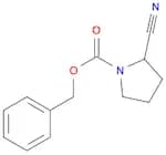 1-Pyrrolidinecarboxylic acid, 2-cyano-, phenylmethyl ester