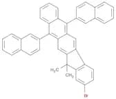13H-Indeno[1,2-b]anthracene, 2-bromo-13,13-dimethyl-6,11-di-2-naphthalenyl-
