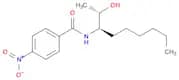 Benzamide, N-[(1R)-1-[(1S)-1-hydroxyethyl]heptyl]-4-nitro-, rel-