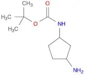 Carbamic acid, N-(3-aminocyclopentyl)-, 1,1-dimethylethyl ester