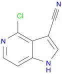 1H-Pyrrolo[3,2-c]pyridine-3-carbonitrile, 4-chloro-