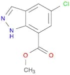 1H-Indazole-7-carboxylic acid, 5-chloro-, methyl ester