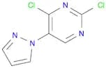 Pyrimidine, 2,4-dichloro-5-(1H-pyrazol-1-yl)-