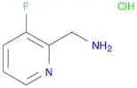 2-Pyridinemethanamine, 3-fluoro-, hydrochloride (1:1)