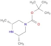 1-Piperazinecarboxylic acid, 3,5-dimethyl-, 1,1-dimethylethyl ester, (3R,5S)-rel-