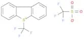 Dibenzothiophenium, 5-(trifluoromethyl)-, 1,1,1-trifluoromethanesulfonate (1:1)