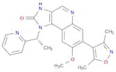 2H-Imidazo[4,5-c]quinolin-2-one, 7-(3,5-dimethyl-4-isoxazolyl)-1,3-dihydro-8-methoxy-1-[(1R)-1-(2-…
