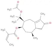 2-Butenoic acid, 2-methyl-, (5S,6R,8S,8aR)-5-[1-(acetyloxy)-1-methylethyl]-1,2,4,5,6,7,8,8a-octahy…