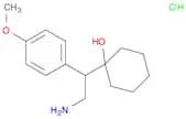 Cyclohexanol, 1-[2-amino-1-(4-methoxyphenyl)ethyl]-, hydrochloride (1:1)