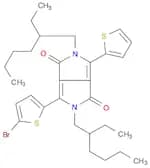 Pyrrolo[3,4-c]pyrrole-1,4-dione, 3-(5-bromo-2-thienyl)-2,5-bis(2-ethylhexyl)-2,5-dihydro-6-(2-thie…