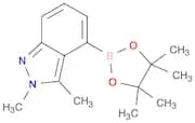 2H-Indazole, 2,3-dimethyl-4-(4,4,5,5-tetramethyl-1,3,2-dioxaborolan-2-yl)-
