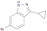 1H-Indazole, 6-bromo-3-cyclopropyl-