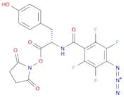 Benzamide, 4-azido-N-[2-[(2,5-dioxo-1-pyrrolidinyl)oxy]-1-[(4-hydroxyphenyl)methyl]-2-oxoethyl]-2,…