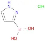Boronic acid, B-1H-pyrazol-3-yl-, hydrochloride (1:1)