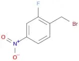 Benzene, 1-(bromomethyl)-2-fluoro-4-nitro-