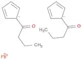 Ferrocene, 1,1'-bis(1-oxobutyl)-