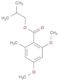 Benzoic acid, 2,4-dimethoxy-6-methyl-, 2-methylpropyl ester