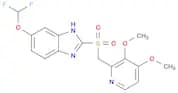 1H-Benzimidazole, 6-(difluoromethoxy)-2-[[(3,4-dimethoxy-2-pyridinyl)methyl]sulfonyl]-