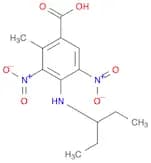 Benzoic acid, 4-[(1-ethylpropyl)amino]-2-methyl-3,5-dinitro-