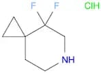 6-Azaspiro[2.5]octane, 4,4-difluoro-, hydrochloride (1:1)