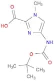 1H-Imidazole-2-carboxylic acid, 4-[[(1,1-dimethylethoxy)carbonyl]amino]-1-methyl-