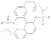 Methanesulfonic acid, 1,1,1-trifluoro-, 1,1'-(1S)-[1,1'-binaphthalene]-2,2'-diyl ester
