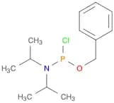 Phosphoramidochloridous acid, bis(1-methylethyl)-, phenylmethyl ester (9CI)