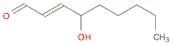 2-Nonenal, 4-hydroxy-, (2E)-