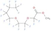 Acetic acid, 2,2-difluoro-2-[1,1,2,2-tetrafluoro-2-(1,1,2,2,3,3,4,4,4-nonafluorobutoxy)ethoxy]-, m…