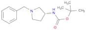 Carbamic acid, N-[(3R)-1-(phenylmethyl)-3-pyrrolidinyl]-, 1,1-dimethylethyl ester