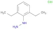 Hydrazine, (2,6-diethylphenyl)-, hydrochloride (1:1)